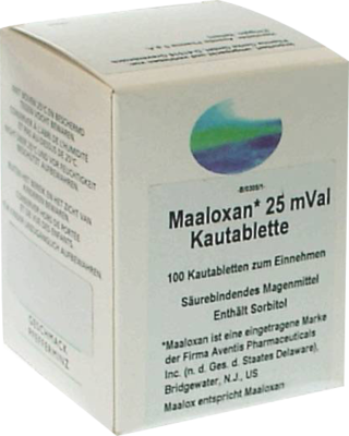 MAALOXAN 25 mVal Kautabletten